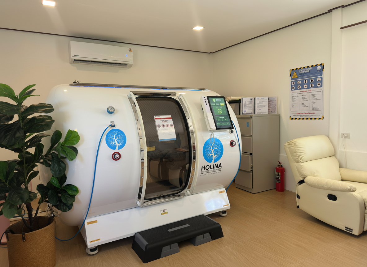 HBOT chamber at Holina Clinic